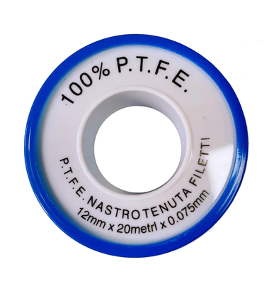 نوار مهر و موم نخ تفلون PTFE با چگالی بالا برای مهر و موم رزوه پیچ