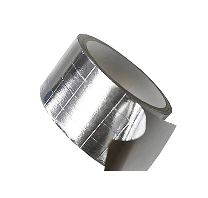 نوار آلومینیومی دو طرفه FSK رزین لاستیکی ضد آب چسب فویل HVAC تقویت شده نوار اسکریم کرافت