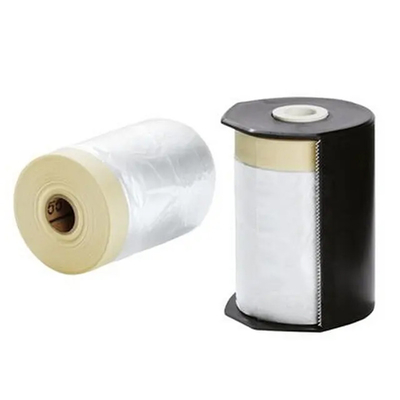 PE Peinters Pre Tapeed Masking Film Masking Protection Folded Protection Masker Hand Masker for Painting
